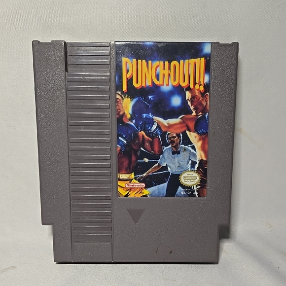 Nintendo NES Punch-Out!! Game Cartridge